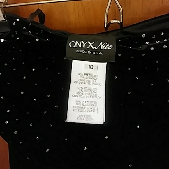 🖤Elegant Rhinestone Strapless Dress🖤 - Picture 6 of 7